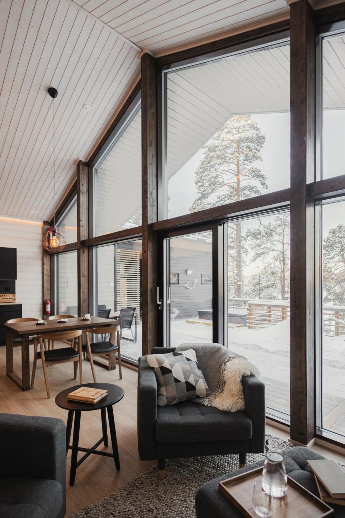 Norlight Cottages Ivalo - Tuli Экстерьер фото